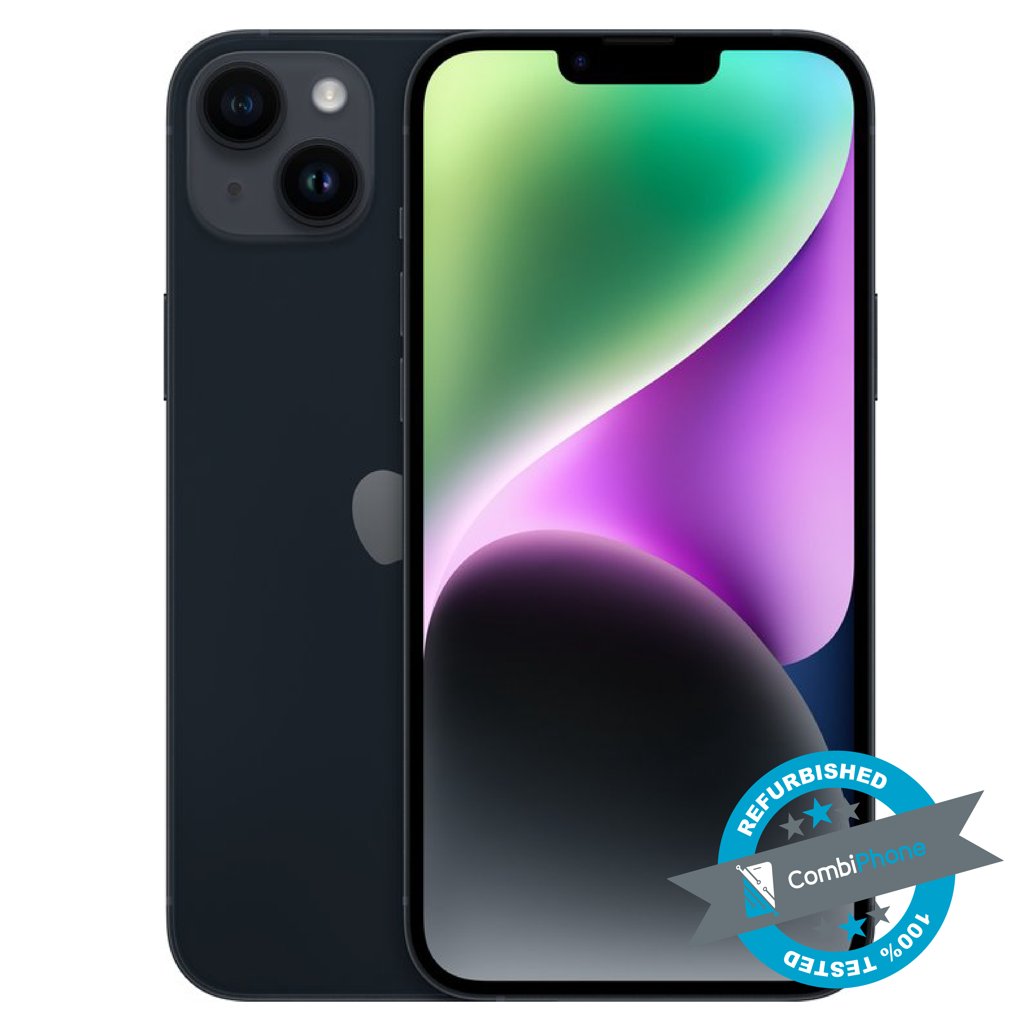 Refurbished iPhone 14 Plus 256GB Zwart