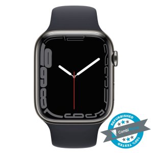 Refurbished Apple Watch Series 7 45mm RVS GPS en 4G