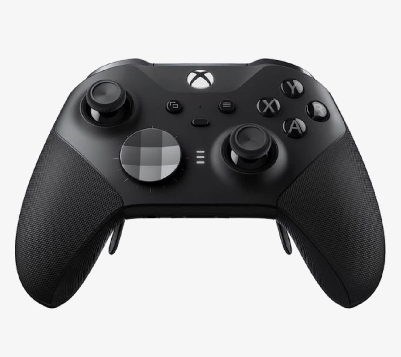 Refurbished Xbox Elite Series 2-controller met GuliKit Hall-effect-joysticks – vooraanzicht