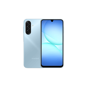 Samsung Galaxy A17 4G 128GB Light Blue voor- en achterkant