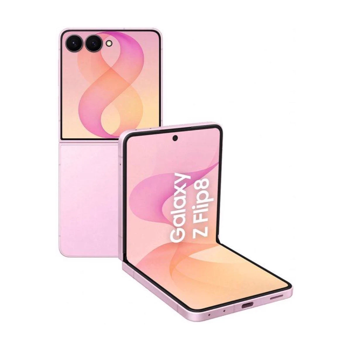 Refurbished Samsung Galaxy Z Flip 8 512GB Roze in nieuwstaat